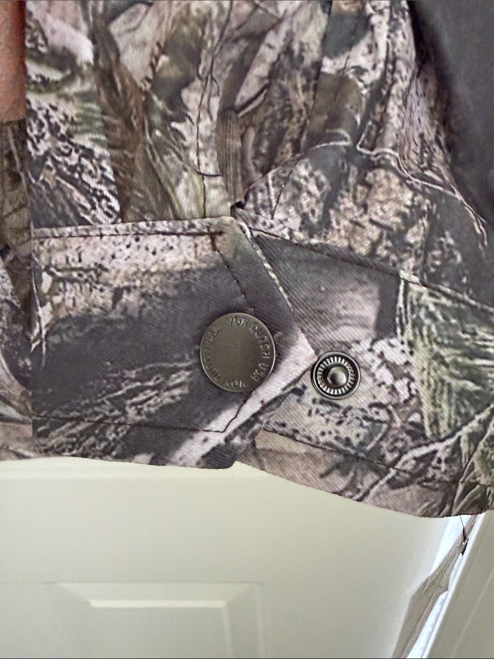 Von Dutch Mechanical Stretch Tree Camo Bomber Jacket - Size Large - Picture 11 of 15
